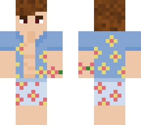 hawaiian guy/boy flowers