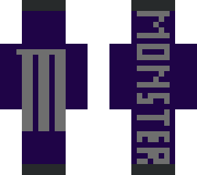 lata de monster violeta