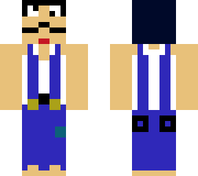 overall mustache