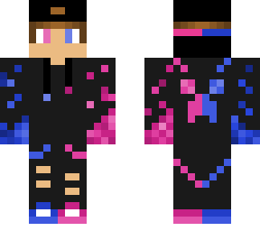 pink and blue boy