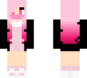 pink girl w/ jacket and mask