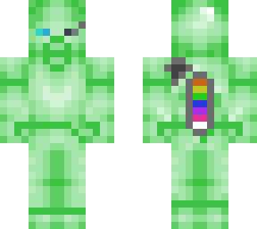 rainbow green (with light on back)