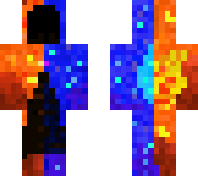 the actual fire and water mage skin. the other was an assassin