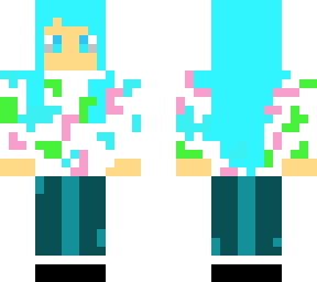 tie dye girl