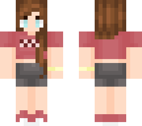 tina (red crop top)