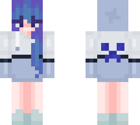 - blue -