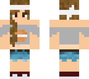 bagel shirt girl with headband