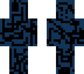 black and blue symbiote