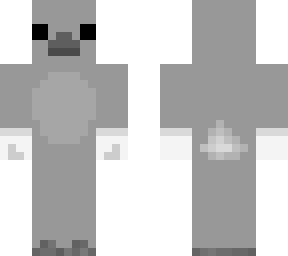 black and white cartoon duck