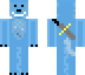 blauer wolf