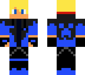 blond gamer boi #5 without outer layer hair