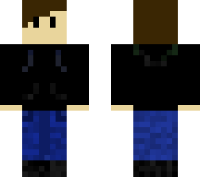 blu's normal fit (hood down)