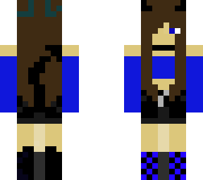blue devil girl