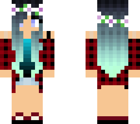 blue haired girl // edit dont know the og maker