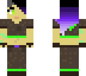 cyberpunk - purple and green
