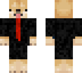 doge with suit