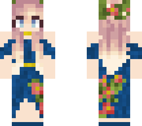 flowery formal wear