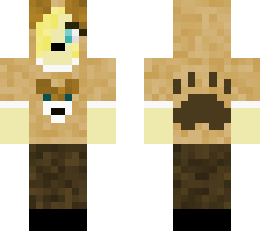 girl with dog hoodie textured (much better)