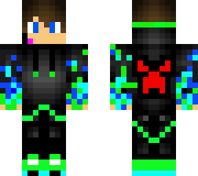 green and blue gamer