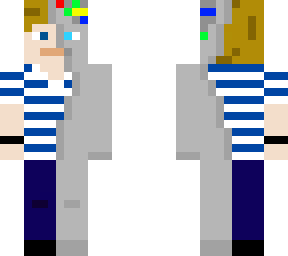 half robot skin