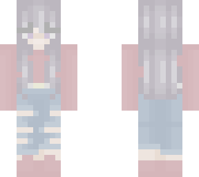 letting your grandma make a skin <3