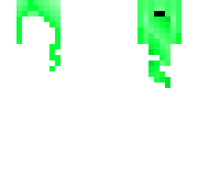 my first base!!  green ponytail hair base