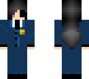 one eyed military girl
