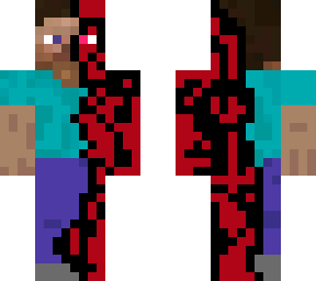 partially corrupted steve