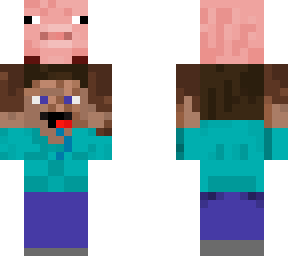 pig with ziper