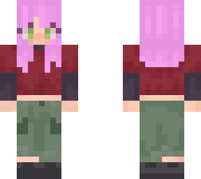 pink hair