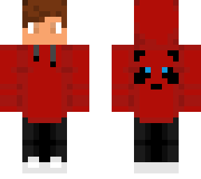 red hoodie boy