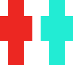 red or blue?