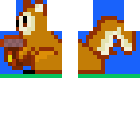 squirrel-pixelart (fixed/ruined a little)