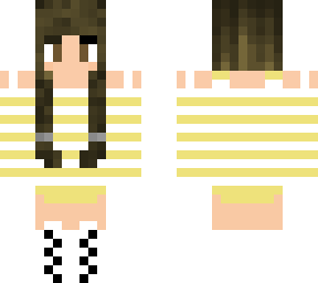 white and yellow