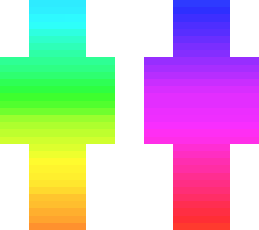 xtron_god's rainbow skin