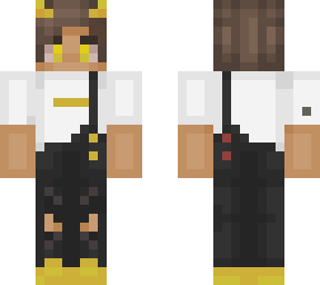 yellow/gold devil boy