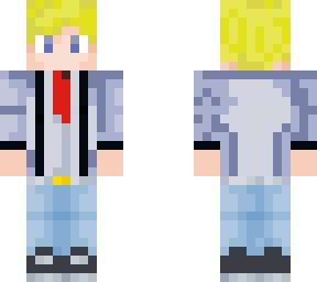blonde office guy