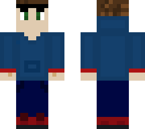 blue : hoodie