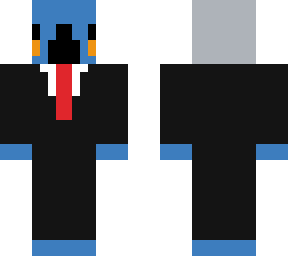 blue pesky bird