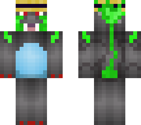 charizard with green fire and straw hat** edited off of frowwe**