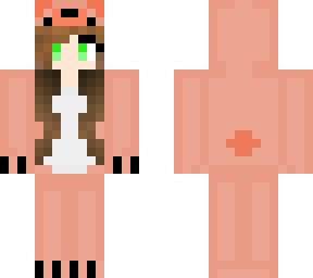 chica en piyama de osito kawaii ;3