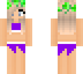 dark purple swimsuit
