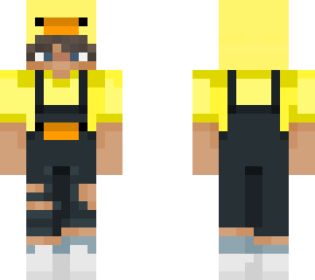duck squad overalls person