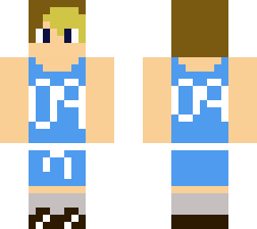 dyed hair basketball boy