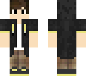 gold hoodie guy