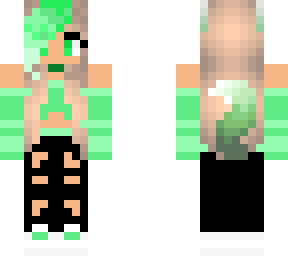 green fox girl