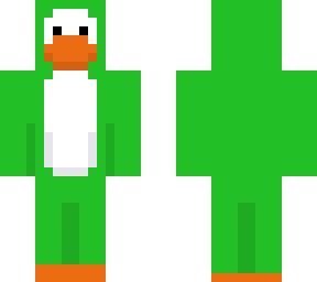 green penguin