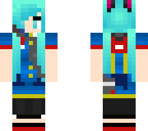 hatsune miku (taito uniform ver.) fixed by a friend