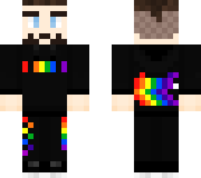 jacksepticeye rainbow cloak