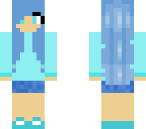 light blue girl